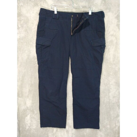 5.11 Tactical Pants Womens 18 Regular Blue Stryke Cargo Utility Military - Picture 1 of 9